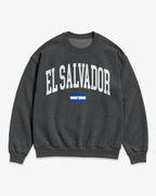 El Salvador Collegiate Flag Sweatshirt