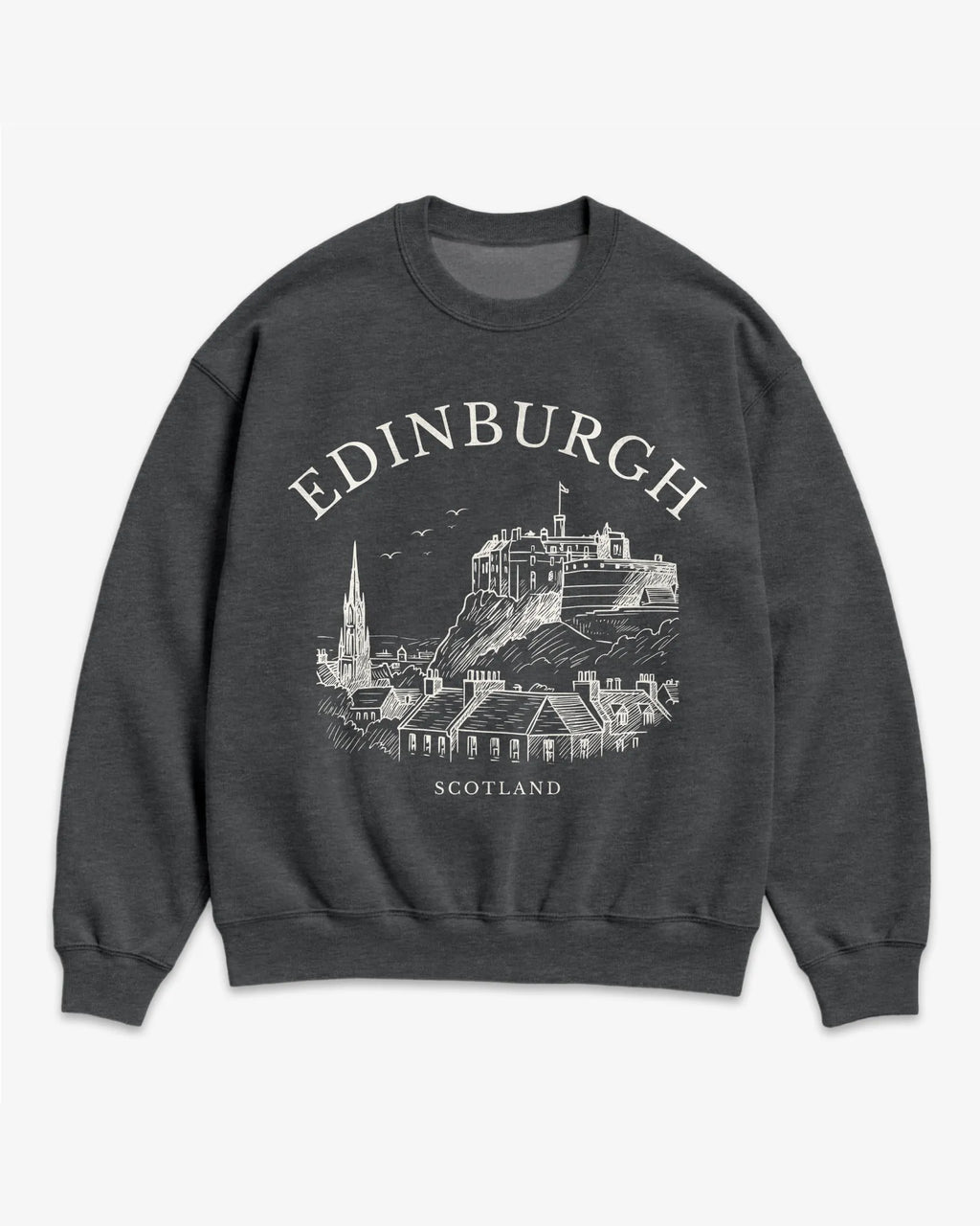 Edinburgh Vintage Sketch Sweatshirt