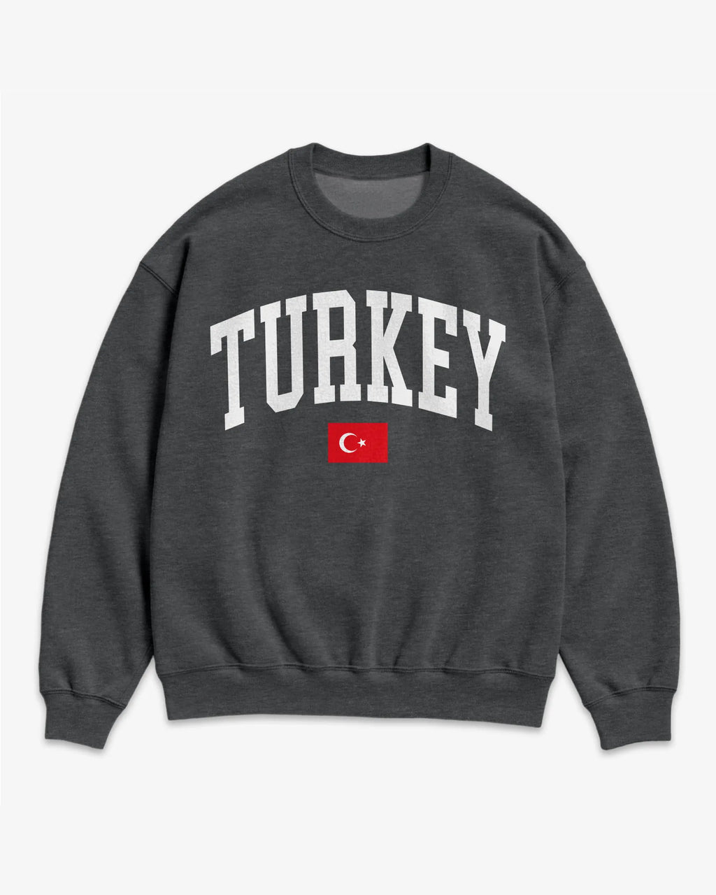 Turkey Collegiate Flag Sweatshirt