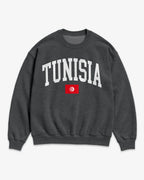 Tunisia Collegiate Flag Sweatshirt