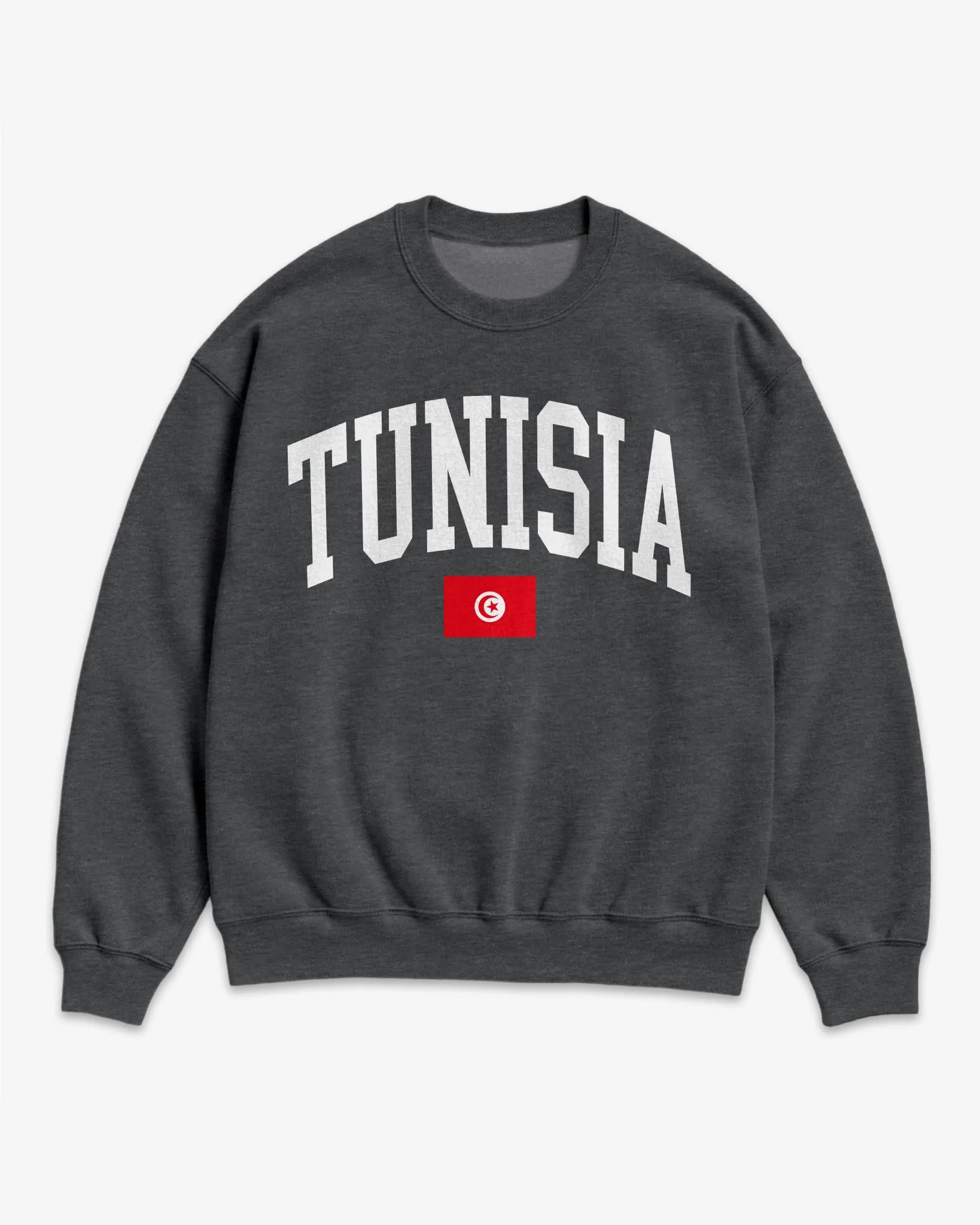 Tunisia Collegiate Flag Sweatshirt