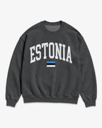 Estonia Collegiate Flag Sweatshirt