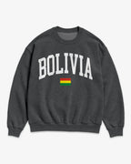 Bolivia Collegiate Flag Sweatshirt