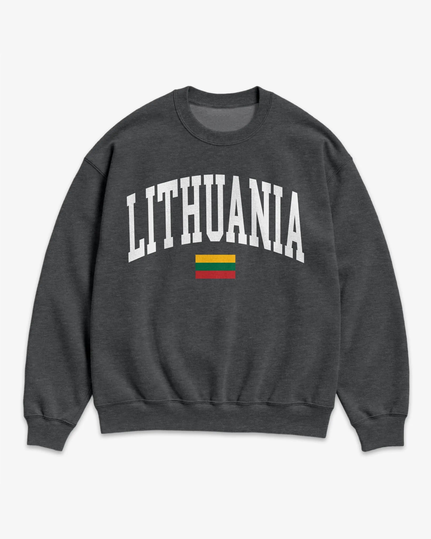 Lithuania Collegiate Flag Sweatshirt