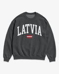 Latvia Collegiate Flag Sweatshirt