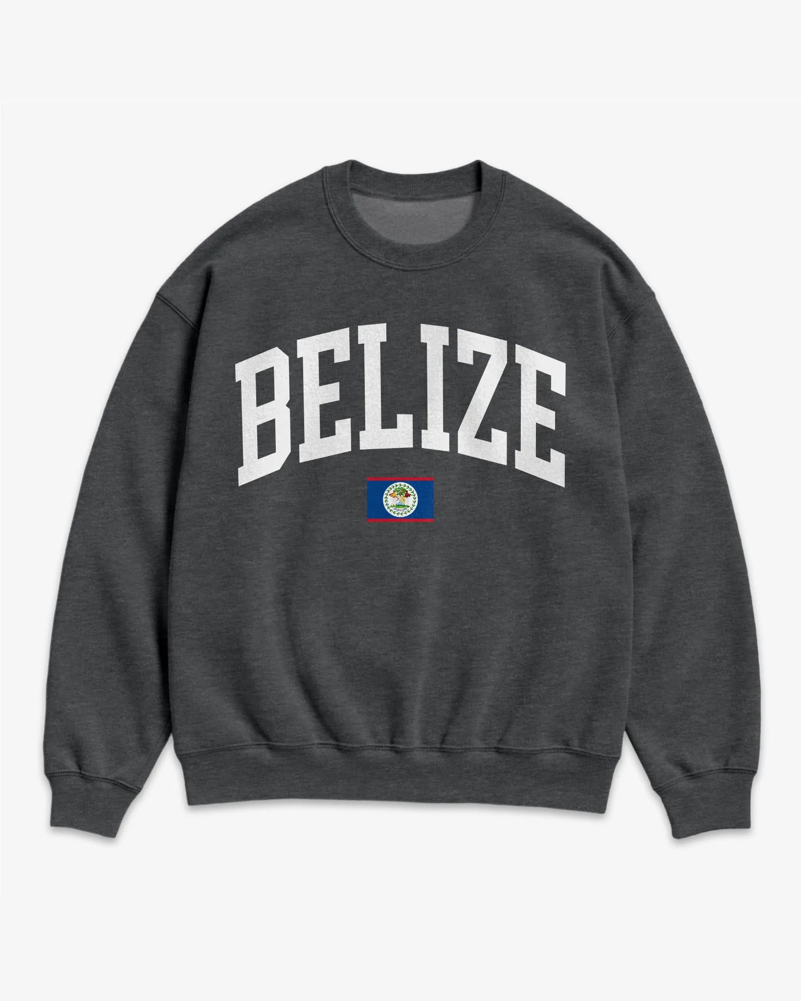 Belize Collegiate Flag Sweatshirt
