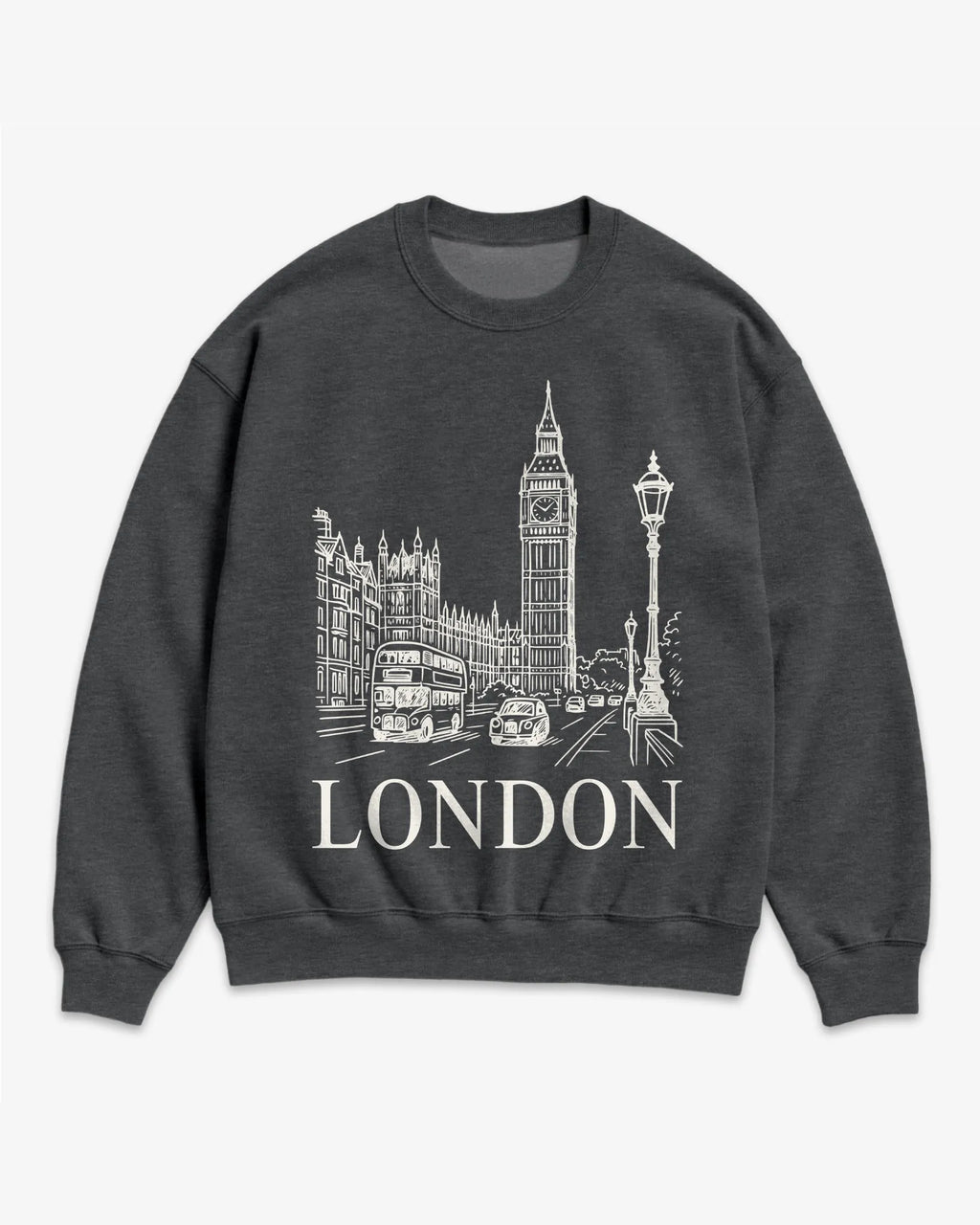 London Vintage Sketch Sweatshirt