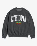 Ethiopia Collegiate Flag Sweatshirt