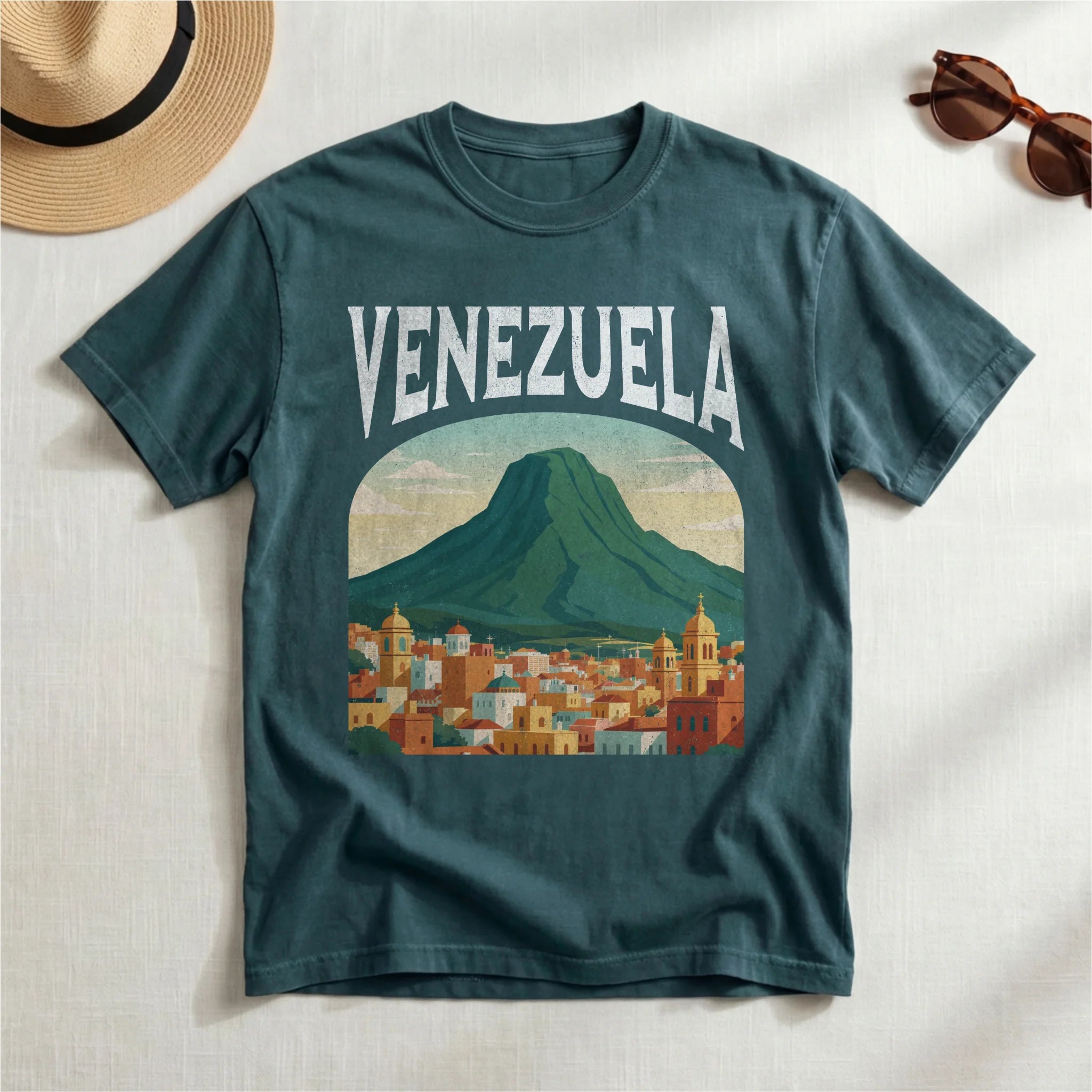 Venezuela Vintage Travel Poster T-Shirt