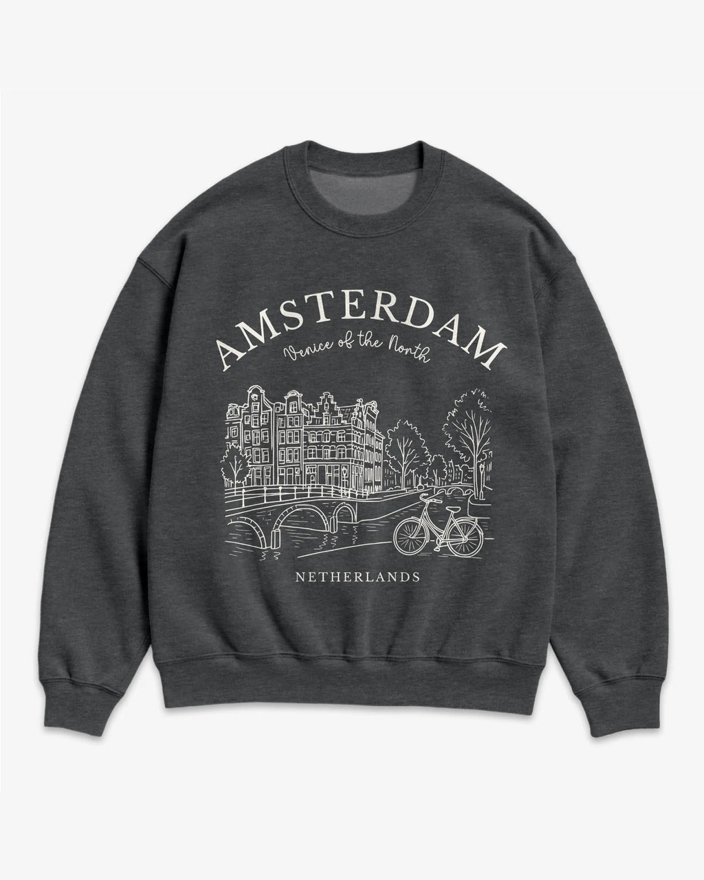 Amsterdam Vintage Sketch Sweatshirt