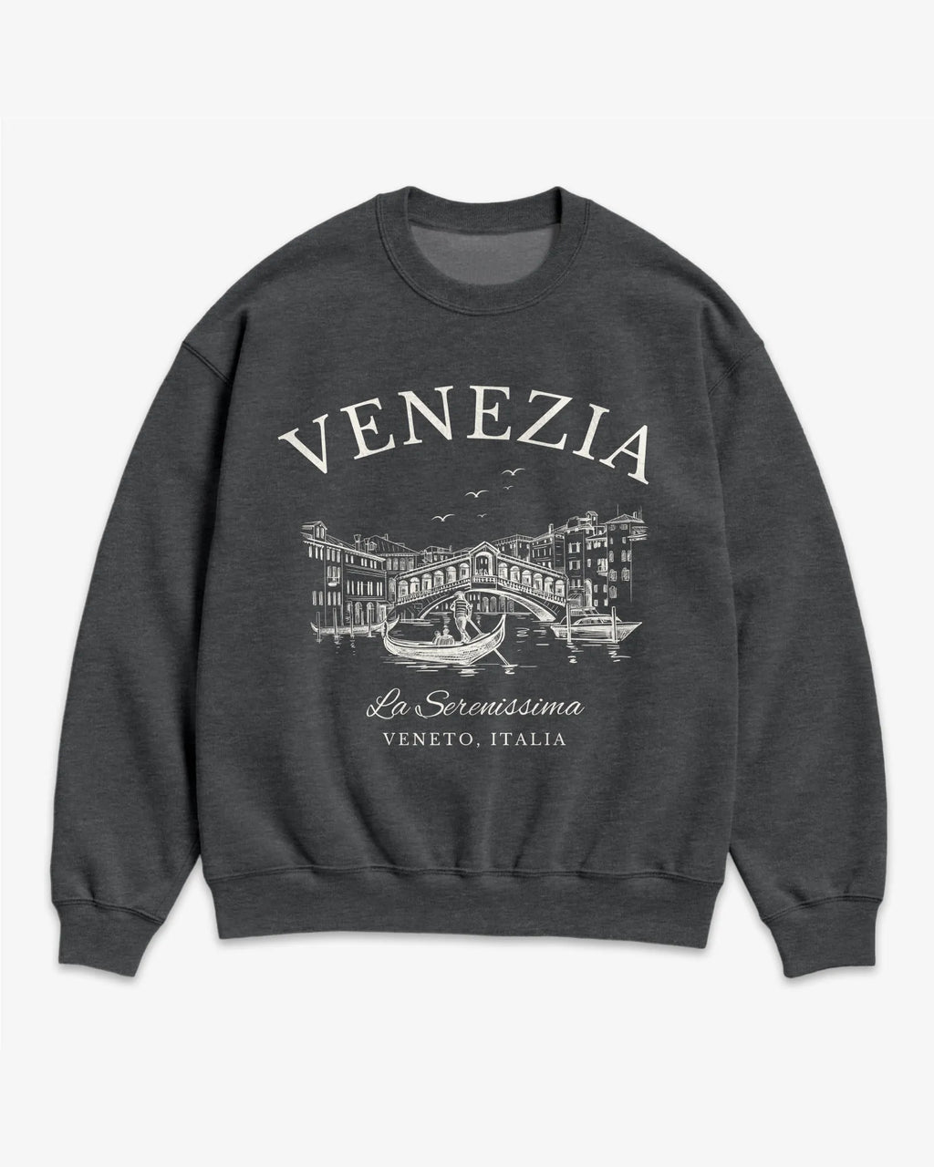 Venice Vintage Sketch Sweatshirt