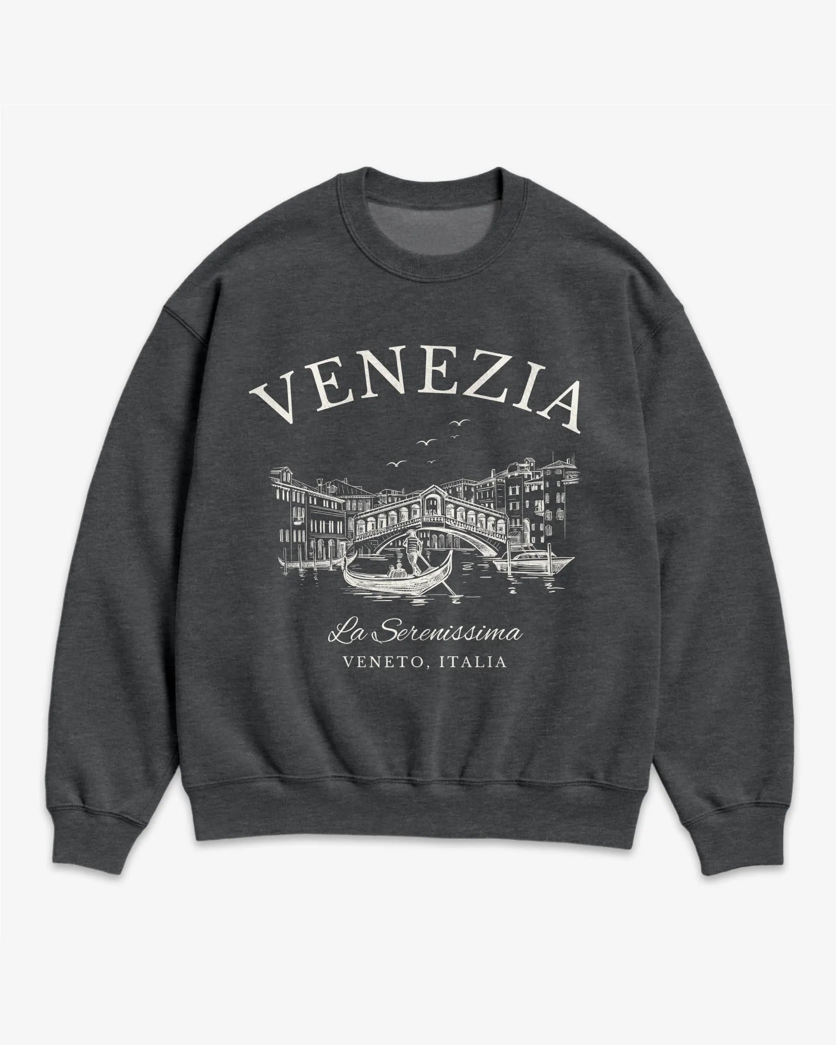 Venice Vintage Sketch Sweatshirt