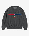 Dominican Republic Flagline Sweatshirt