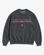 Dominican Republic Flagline Sweatshirt