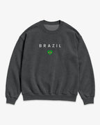 Brazil Minimal Flag Sweatshirt