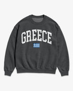 Greece Collegiate Flag Sweatshirt