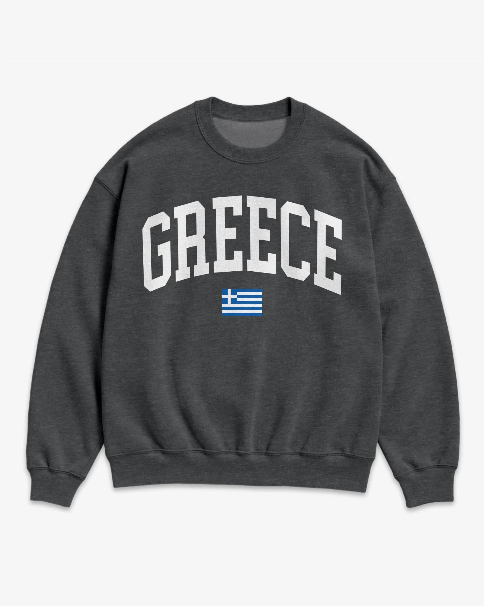 Greece Collegiate Flag Sweatshirt