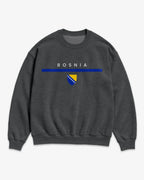 Bosnia Flagline Sweatshirt