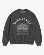 Trevi Fountain Vintage Sketch Sweatshirt