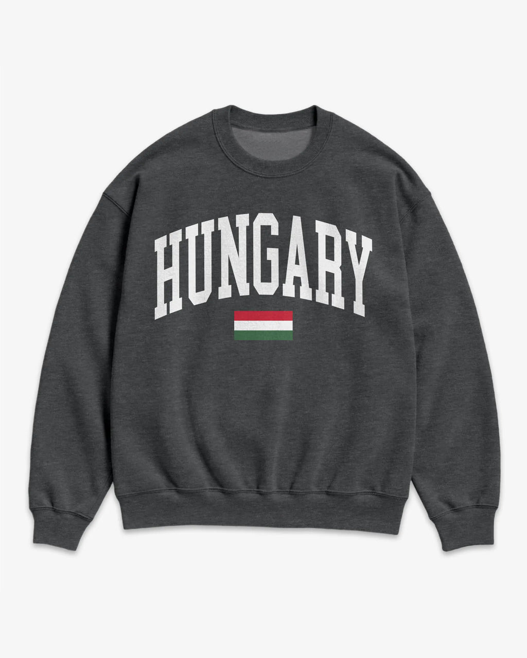 Hungary Collegiate Flag Sweatshirt
