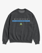 Nicaragua Flagline Sweatshirt