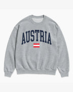 Austria Collegiate Flag Sweatshirt