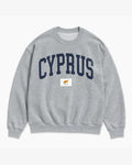 Cyprus Collegiate Flag Sweatshirt
