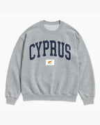 Cyprus Collegiate Flag Sweatshirt