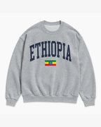 Ethiopia Collegiate Flag Sweatshirt
