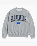 El Salvador Collegiate Flag Sweatshirt