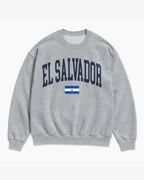 El Salvador Collegiate Flag Sweatshirt