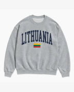 Lithuania Collegiate Flag Sweatshirt