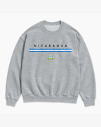 Nicaragua Flagline Sweatshirt