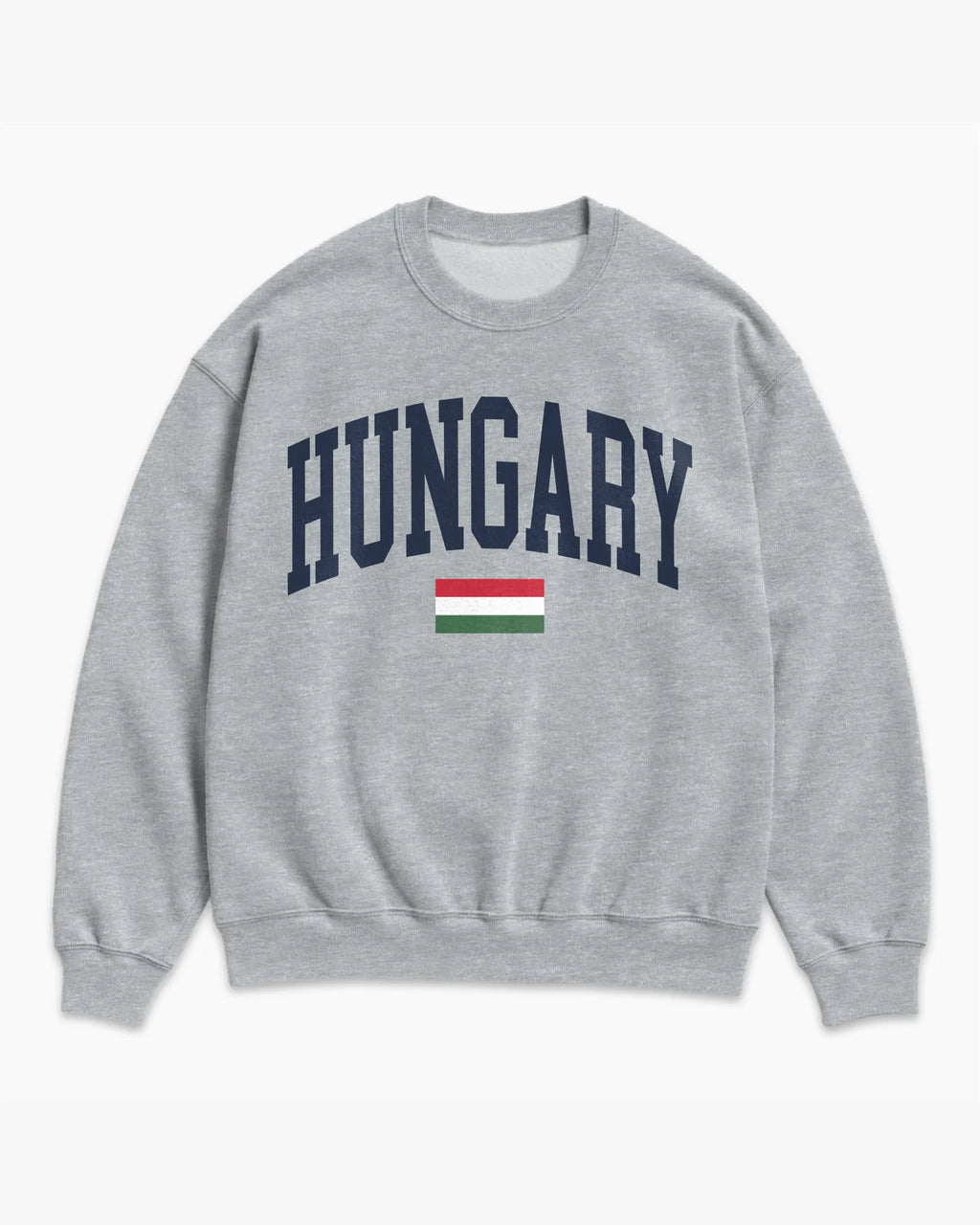 Hungary Collegiate Flag Sweatshirt