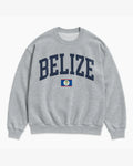 Belize Collegiate Flag Sweatshirt