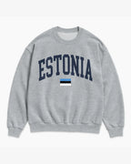 Estonia Collegiate Flag Sweatshirt
