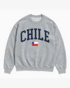 Chile Collegiate Flag Sweatshirt