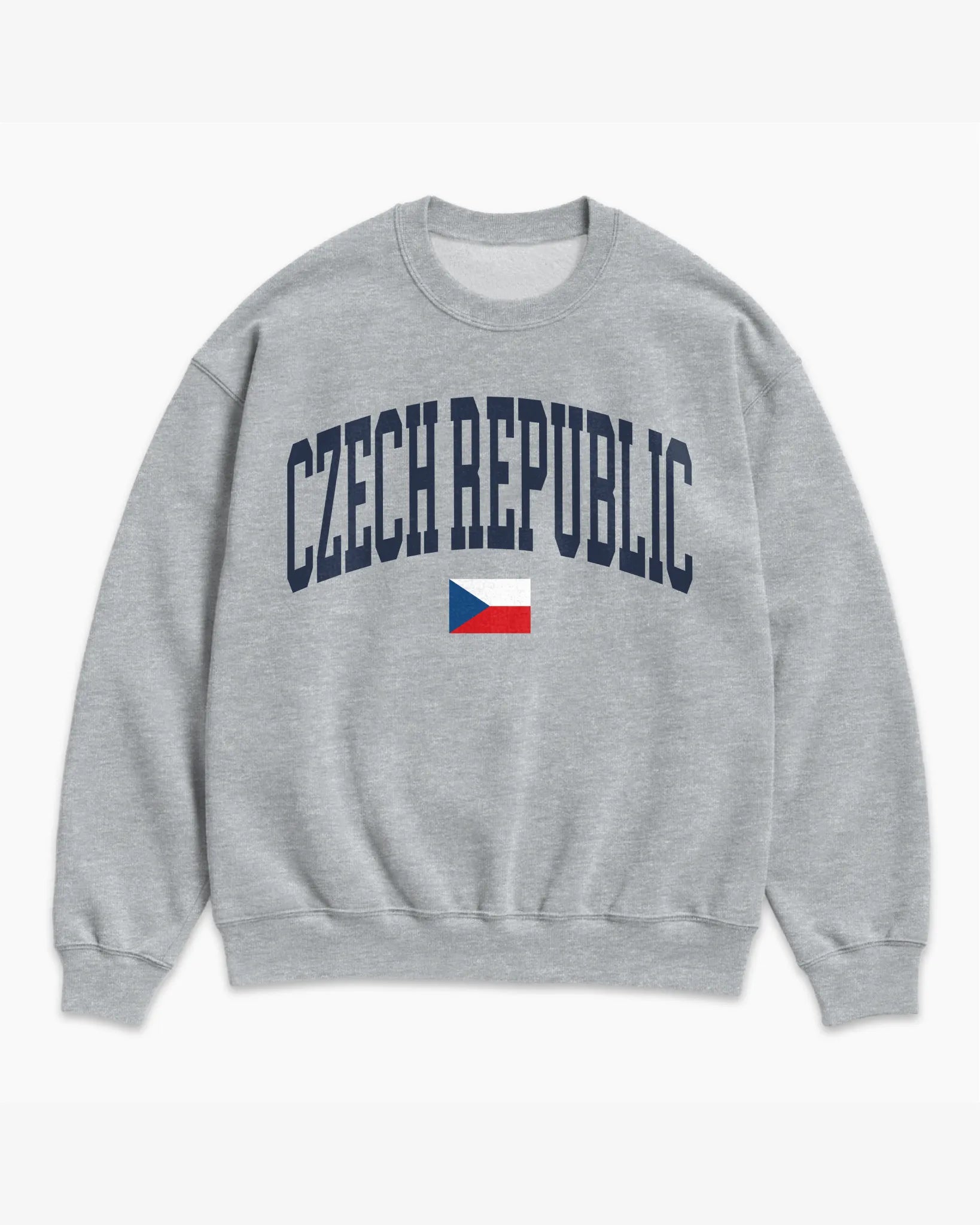 Czech Republic Collegiate Flag Sweatshirt