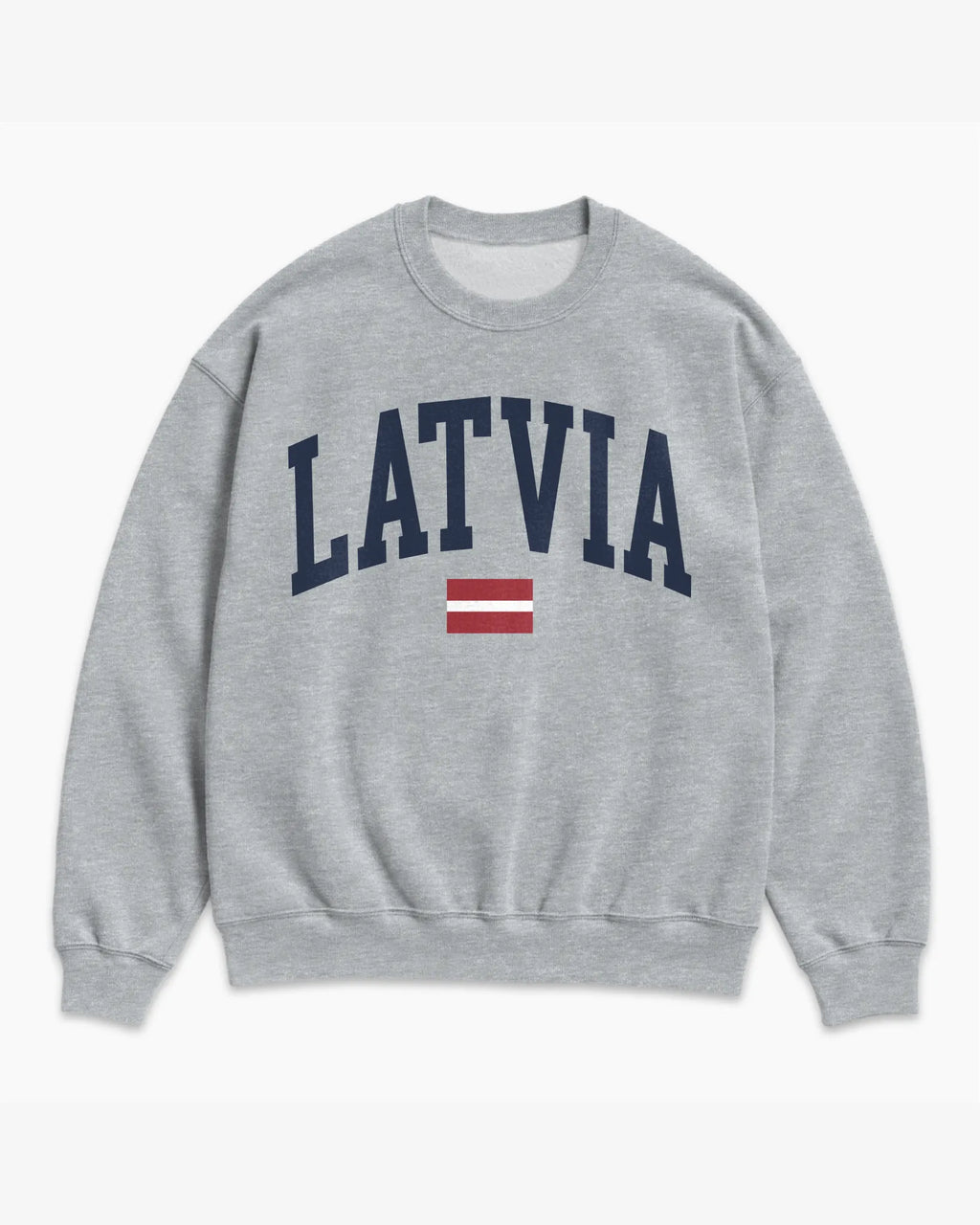 Latvia Collegiate Flag Sweatshirt