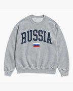 Russia Collegiate Flag Sweatshirt