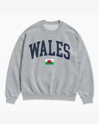Wales Collegiate Flag Sweatshirt