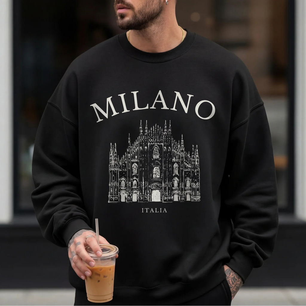 Milano Vintage Sketch Sweatshirt