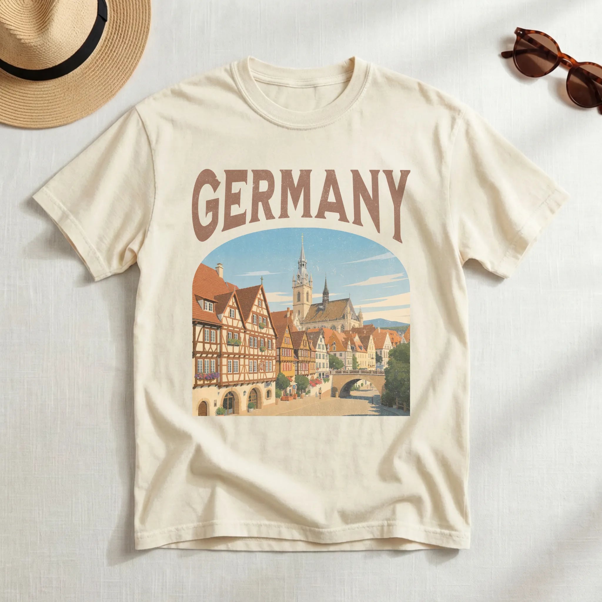 Germany Vintage Travel Poster T-Shirt
