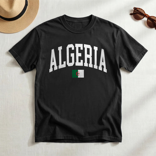 Algeria Collegiate Flag T-Shirt