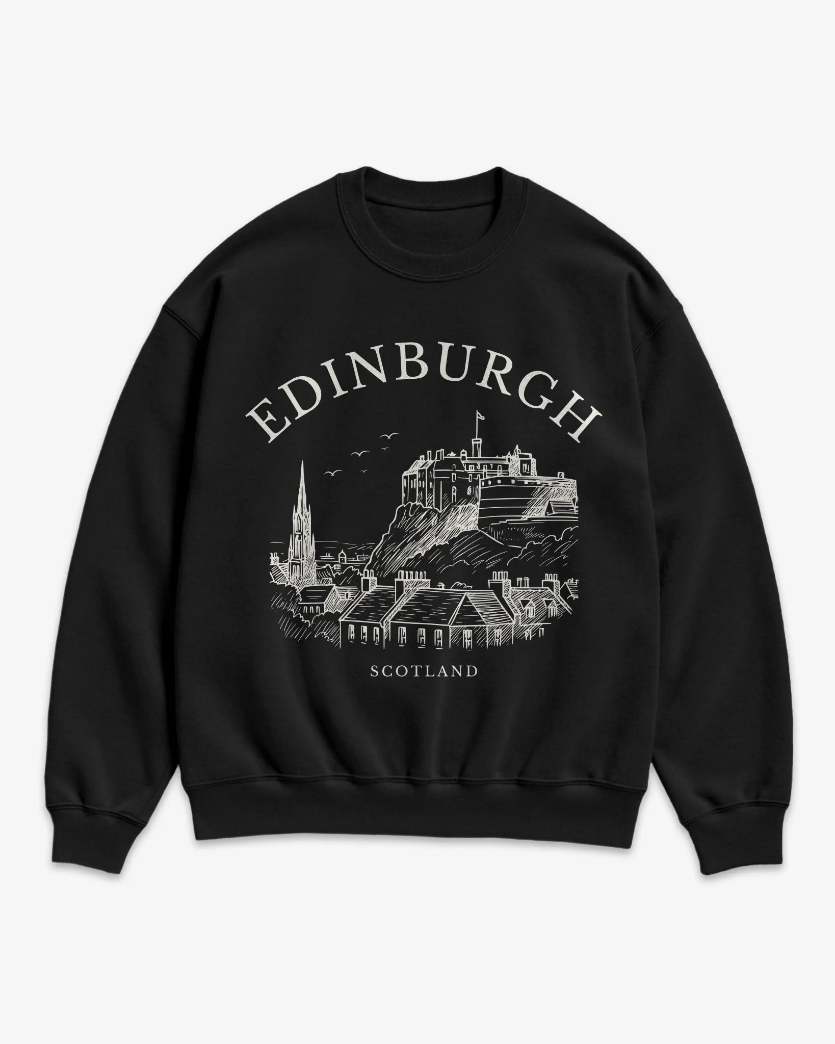 Edinburgh Vintage Sketch Sweatshirt