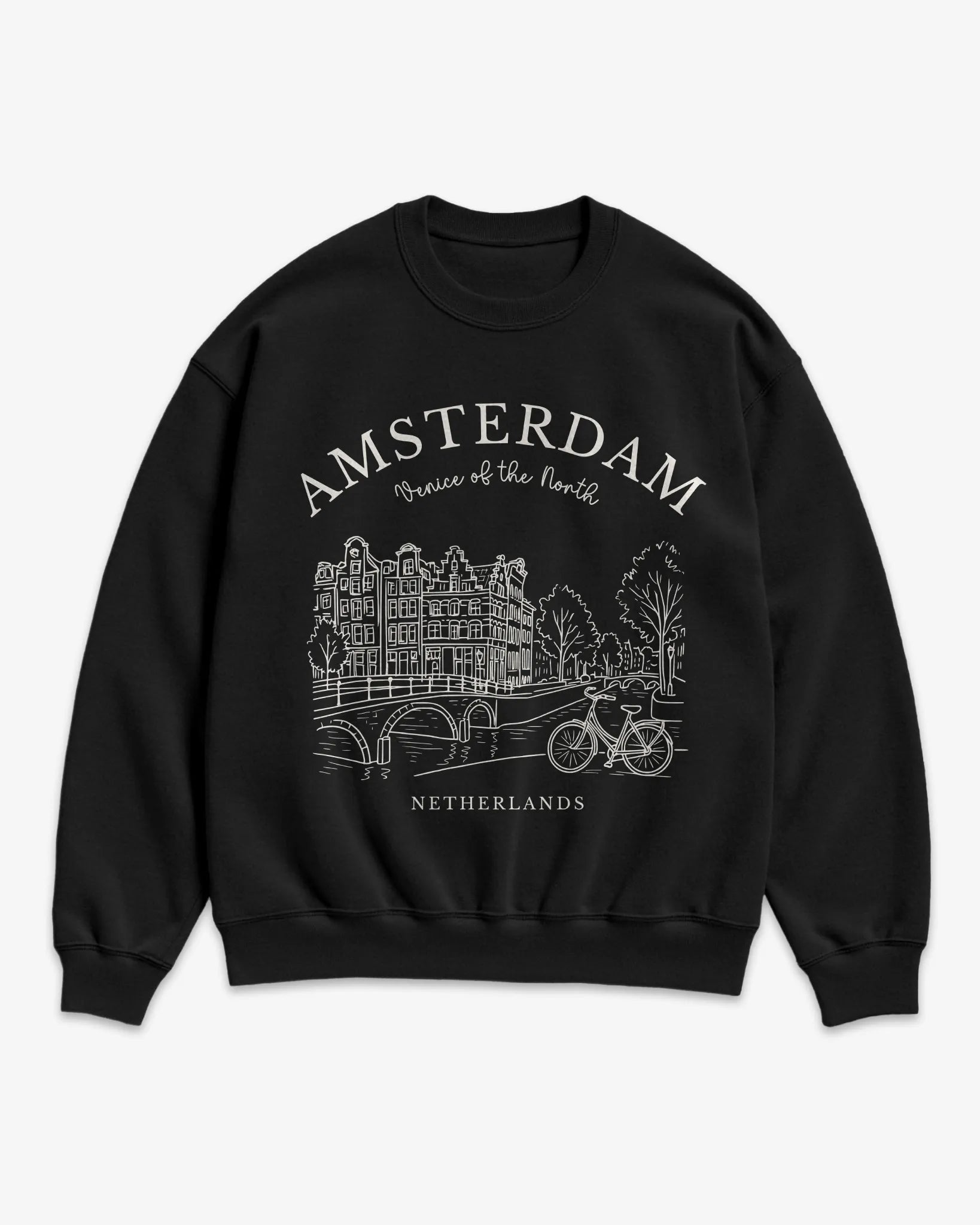 Amsterdam Vintage Sketch Sweatshirt