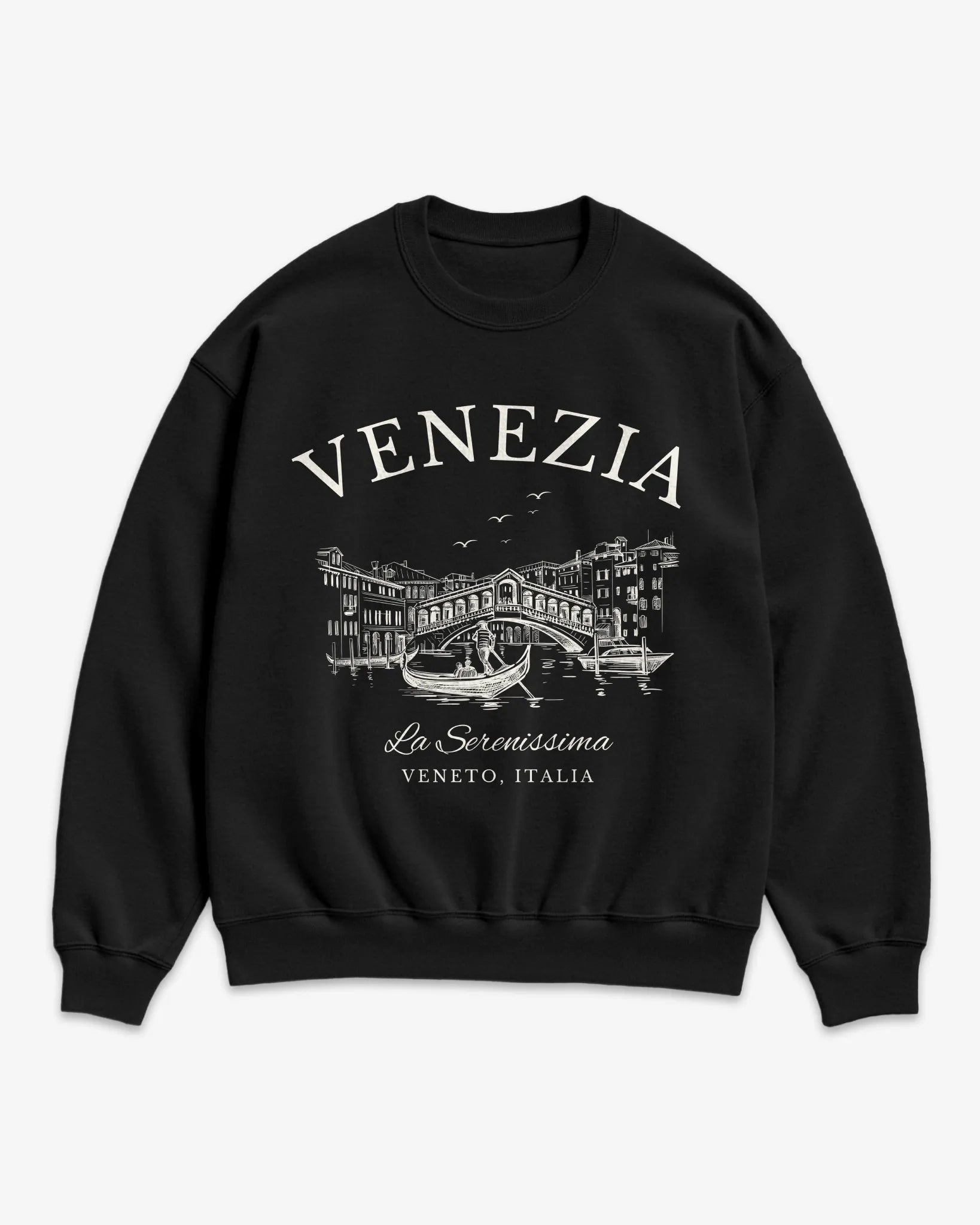 Venice Vintage Sketch Sweatshirt