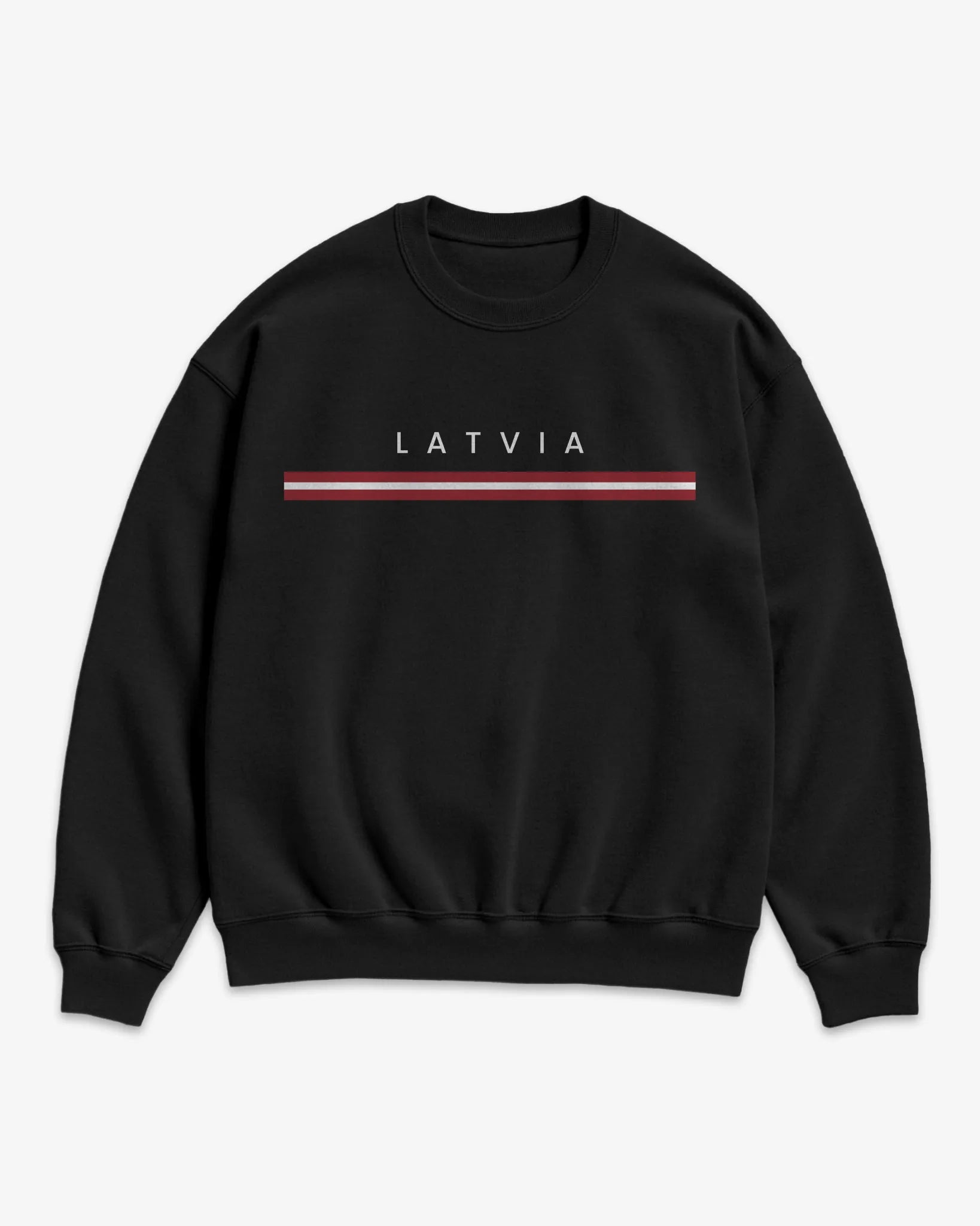 Latvia Flagline Sweatshirt