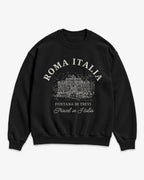 Trevi Fountain Vintage Sketch Sweatshirt