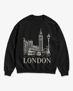 London Vintage Sketch Sweatshirt